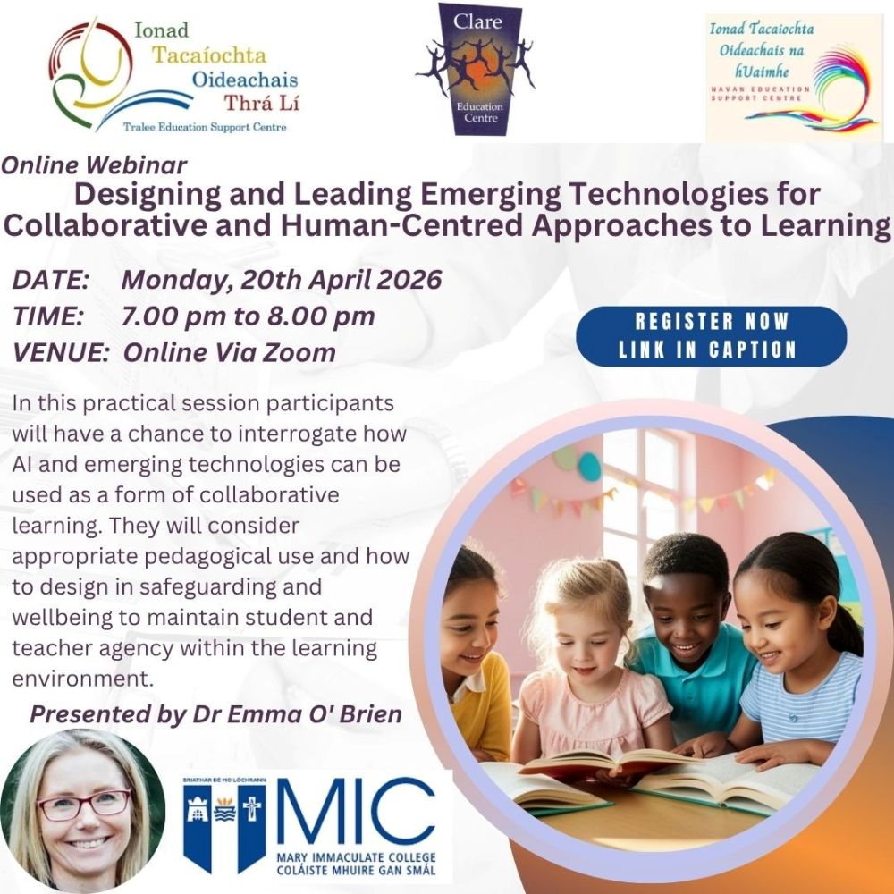 SP26-139 Designing and leading emerging technologies for collaborative and human centred approaches to learning